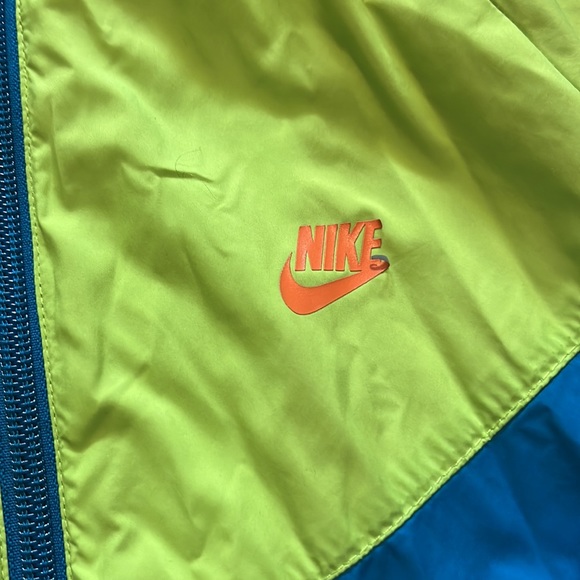 Nike blue and green jacket/ windbreaker - Picture 4 of 7